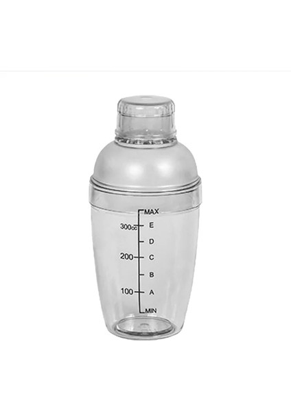 8X18 cm Shaker Kokteyl Mikser Bar Içecek Barmen Çay Bardağı Şişe Martini Plastik El Aletleri Margarita Seti Aracı Temizle Kokteyl Karıştırma Bardak (Yurt Dışından)