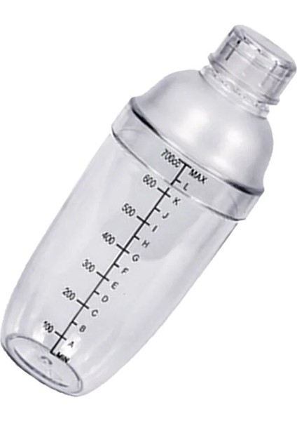 8X18 cm Shaker Kokteyl Mikser Bar Içecek Barmen Çay Bardağı Şişe Martini Plastik El Aletleri Margarita Seti Aracı Temizle Kokteyl Karıştırma Bardak (Yurt Dışından)