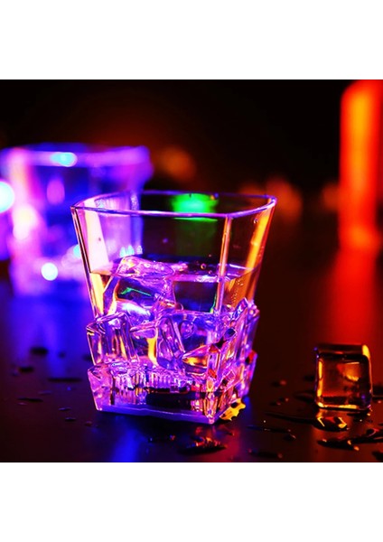 Çikolata LED Parlayan Plastik Bardak Içecekler, Bira, Viski, Kokteyl, Partiler Için Işıklı Bardak Kupa Camı (Yurt Dışından)
