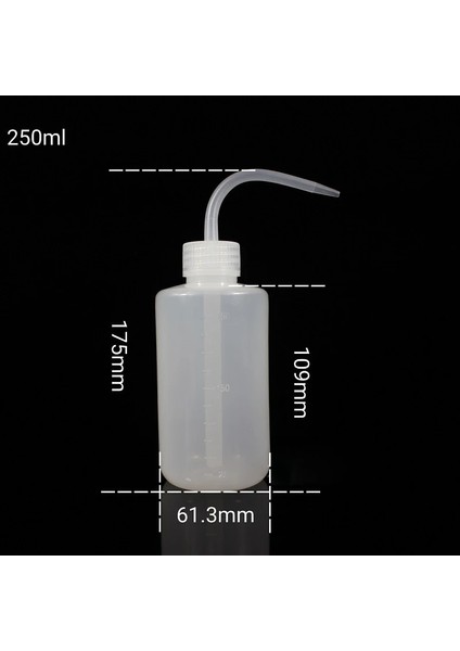 4 Adet 150/250/500/1000ML Sıkmak Uzun Kavisli Et Şeffaf Su Şişesi Sıvı Konteyner Sprey Çiçek Saksı Sulama Araçları (Yurt Dışından)