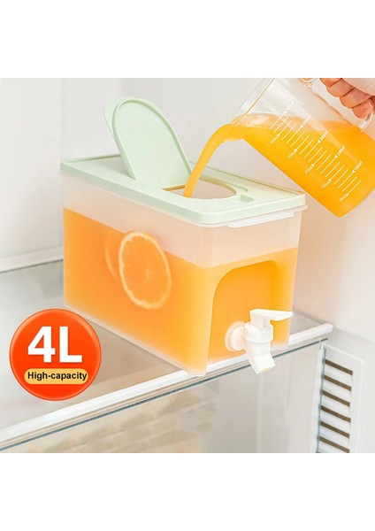 4l Soğuk Su Isıtıcısı Büyük Kapasiteli Buzdolabı Içecek Kabı Musluklu Soğuk Içecek Kovası Buzlu Su Varil Mutfak Aksesuarları (Yurt Dışından) indirimleri