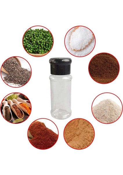 Hei 40 Adet 3jt-2 40 Adet Kavanoz Baharat Tuz ve Biber Çalkalayıcı Baharat Kavanoz Baharat Organizatör Plastik Barbekü Çeşni Mutfak Gadget Aracı (Yurt Dışından)