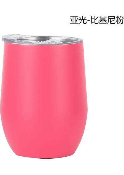 Pembe Gerek Yok Özel Çelik Paslanmaz Bardak, Kişiselleştirilmiş 12OZ Şarap Bardağı, Özel Bardak Anneler Günü Hediyesi Nedime Hediyesi Şarap Bardağı (Yurt Dışından)