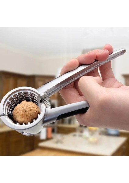 H Yeni Yükseltme Metal Fındıkkıran Ezilmiş Ceviz Ceviz Kraker Açacağı Somun Huni Tipi Pense Kabuk Soyma Aracı Mutfak Aksesuarları (Yurt Dışından) fırsatları