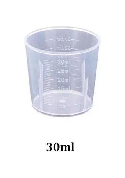 30 ml Premium Temizle Mezun Ölçüm Bardak Mezun Kaliteli Mutfak Pasta Kek Pişirme Aracı 20 Ml/30 Ml/50 ML/250 ML/500 ML/1000 ml (Yurt Dışından)