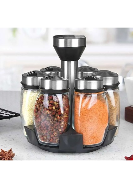 1 Adet Baharat Kavanoz Cam Organizatör Biber Çalkalayıcılar Lezzet Konteyner Baharat Mutfak Tuz Domuz Raf Şişe Tutucu Tatlandırıcı Tankı Raf (Yurt Dışından) fiyatları