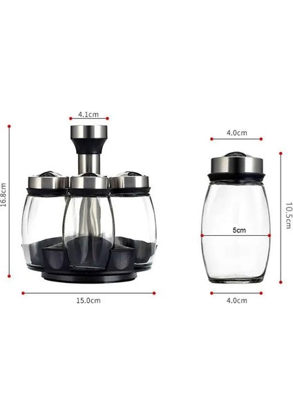 1 Adet Baharat Kavanoz Cam Organizatör Biber Çalkalayıcılar Lezzet Konteyner Baharat Mutfak Tuz Domuz Raf Şişe Tutucu Tatlandırıcı Tankı Raf (Yurt Dışından) modelleri