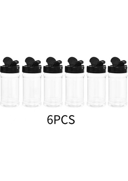 1 Adet Siyah 100 ml Baharat Kavanozları Şeffaf Tuz Biber Çalkalayıcı Boş Şişe Elek Barbekü Tadı Şişe Mutfak Çeşni Baharat Kavanoz (Yurt Dışından) fırsatları