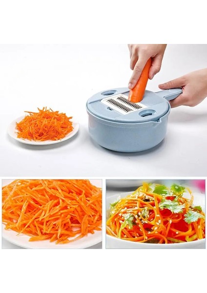 Pembe Gıda Parçalayıcı Konteyner ile Çok Fonksiyonlu ve Büyük Kapasiteli Dilimleyici Meyve Sebze Zencefil Sarımsak Mutfak Aksesuarları (Yurt Dışından) modelleri