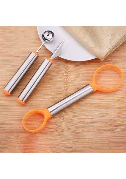 Gösterildiği Gibi Kepçe Seti Tohum Sökücü Dıy Kavun Baller Papaya Sebze Salatası Heykel Soğuk Yemekler Ayırıcı Ev Aletleri (Yurt Dışından) fırsatları