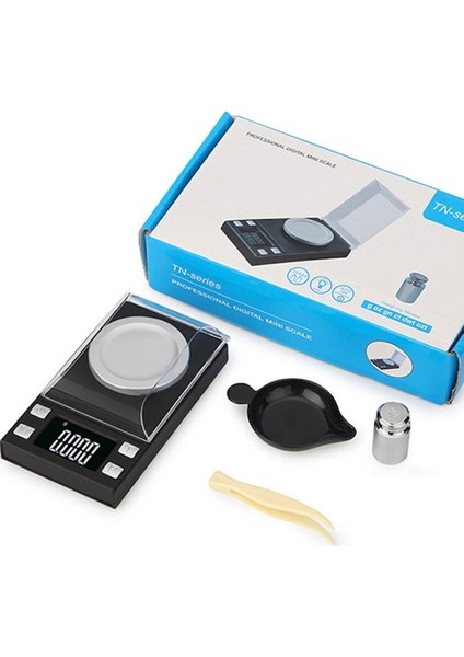 B 50G 0.001G 20G/50G/100G 0.001G Dijital Hassas Ölçek Takı Altın Ot Laboratuvar Ağırlığı Miligram Ölçeği Elektronik Denge Doğru Ölçek (Yurt Dışından)