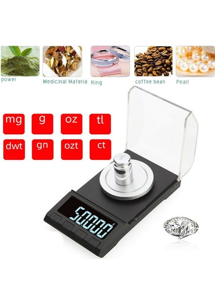 B 50G 0.001G 20G/50G/100G 0.001G Dijital Hassas Ölçek Takı Altın Ot Laboratuvar Ağırlığı Miligram Ölçeği Elektronik Denge Doğru Ölçek (Yurt Dışından) modelleri