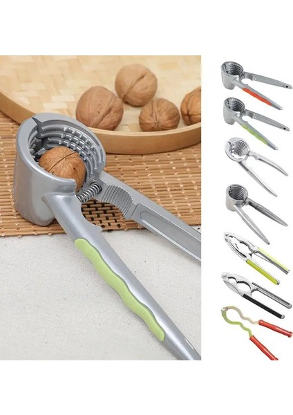 Yeşil Saplı Alüminyum Ceviz Klip Somun Kraker Sheller Ceviz Pense Çok Fonksiyonlu Ceviz Kraker Somun Soyma Klip Kelepçe Mutfak Alet Aracı (Yurt Dışından) fiyatları