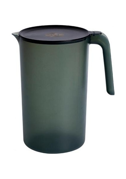 Siyah L 2000/2500ML Su Isıtıcısı Ölçeği Isı Direnci Büyük Kapasiteli Içecek Sürahisi Yuvarlak Çıkışlı Sızdırmaz Kolu Meyve Suyu Isıtıcısı (Yurt Dışından)