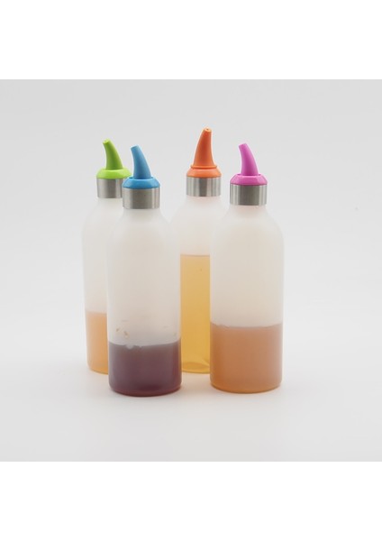 Kırmızı 450 ml 450 ml Çeşni Sıkılabilir Şişe Soya Sosu Şişesi Dağıtıcı Salata Sosu Barbekü Zeytinyağı Şişesi Pişirme Araçları Mutfak Organize (Yurt Dışından) indirimleri