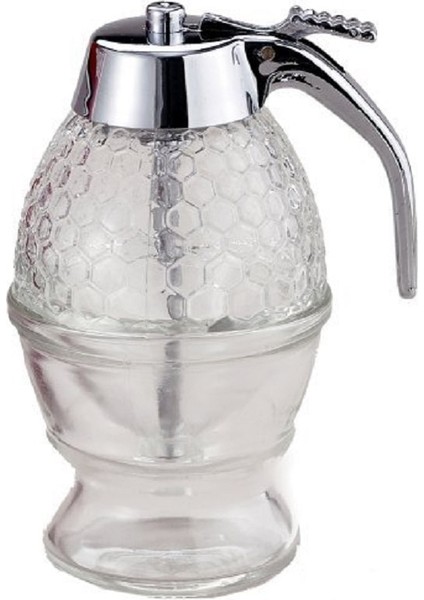 230ML 230ML Bal Suyu Şurubu Fincan Arı Damla Dağıtıcı Su Isıtıcısı Bal Kavanoz Konteyner Saklama Kabı Standı Tutucu Sıkma Tankı Şişe Bal Kavanoz Kitc (Yurt Dışından)