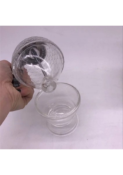 230ML 230ML Bal Suyu Şurubu Fincan Arı Damla Dağıtıcı Su Isıtıcısı Bal Kavanoz Konteyner Saklama Kabı Standı Tutucu Sıkma Tankı Şişe Bal Kavanoz Kitc (Yurt Dışından)
