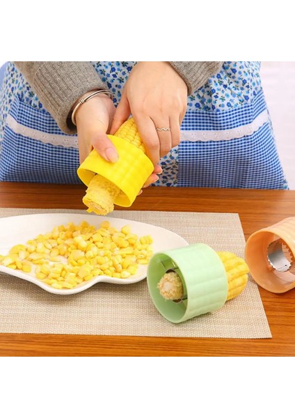 Bej Mısır Striptizci Soyucu Bıçak Manuel Mısır Sıyırma Aracı Paslanmaz Çelik Cor Cob Kesici Harmanmısır Striptizci Mutfak Aksesuarları (Yurt Dışından) indirimleri