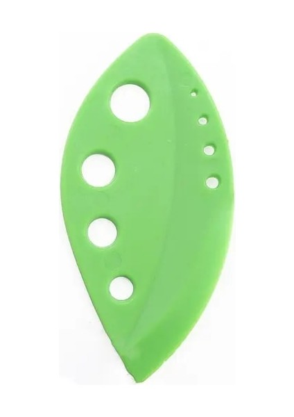 Yeşil Plastik Perilla Striptizci Yaratıcı Kesici Yaprak Ayırıcı (Yurt Dışından)