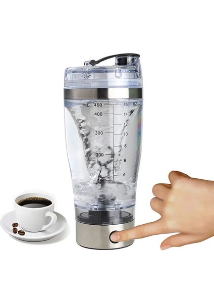 USB Tipi Mini USB 450 ml Elektrikli Otomatik Protein Çalkalayıcı Taşınabilir Hareket Karıştırma Mikser Vortex Tornado Bpa Ücretsiz Benim Su Şişesi (Yurt Dışından)