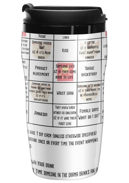 250 ml Yeni K-Drama Bingo Seyahat Kahve Kupa Espresso Kupa Kahve ve Çay Bardakları Kahve (Yurt Dışından)