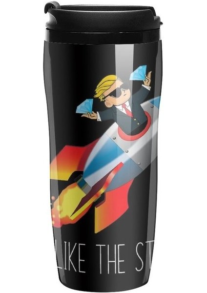 350 ml Yeni Wallstreetbets Wsb Roket Aya Gemi Seviyoruz Seyahat Kahve Kupa Zarif Kahve Fincanları Kahve Bardakları (Yurt Dışından)