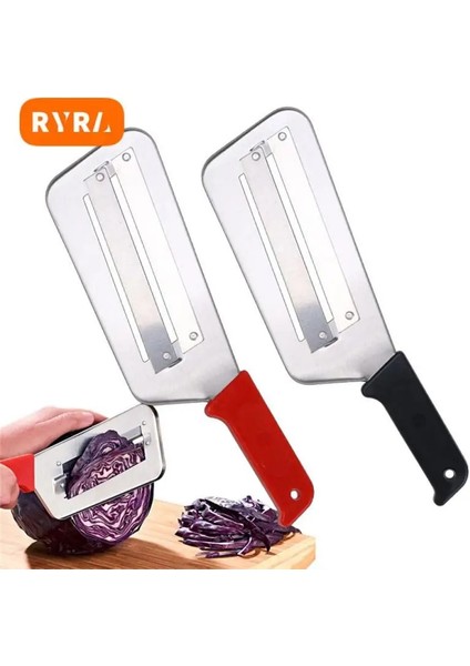 Siyah Saplı Sebze Bıçağı Rahat Saplı Çift Bıçaklı Planya 140G Dilimleme Bıçağı Hafif Lahana Soğan Patates Için Yaklaşık 29.8*9 cm (Yurt Dışından) fırsatları