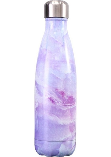 No.15 500 ml Yalıtımlı Paslanmaz Çelik Termos Kupa Spor Su Şişesi Kızlar Için Yıldızlı Gökyüzü Yüzey Termos Kahve Fincanı Şişe (Yurt Dışından) fiyatları