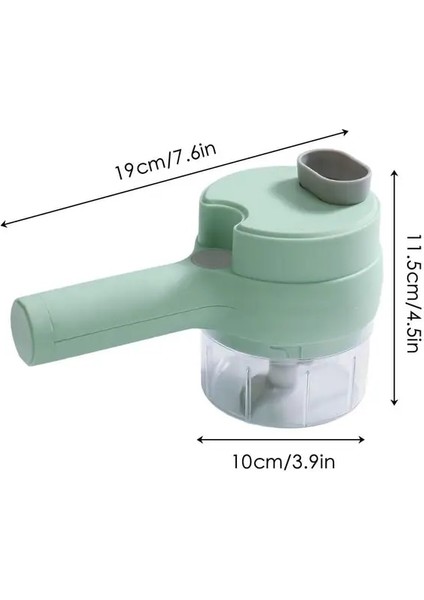 Sarımsak Kıyıcı Elektrikli Sebze Kesici Dilimleme Sarımsak Kıyıcı Mutfak Robotları USB Şarj Kablosu ile Kıyma Makinesi Zencefil Soğan Ezici (Yurt Dışından) fiyatları