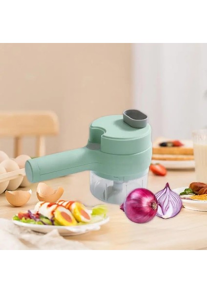 Sarımsak Kıyıcı Elektrikli Sebze Kesici Dilimleme Sarımsak Kıyıcı Mutfak Robotları USB Şarj Kablosu ile Kıyma Makinesi Zencefil Soğan Ezici (Yurt Dışından) fırsatları