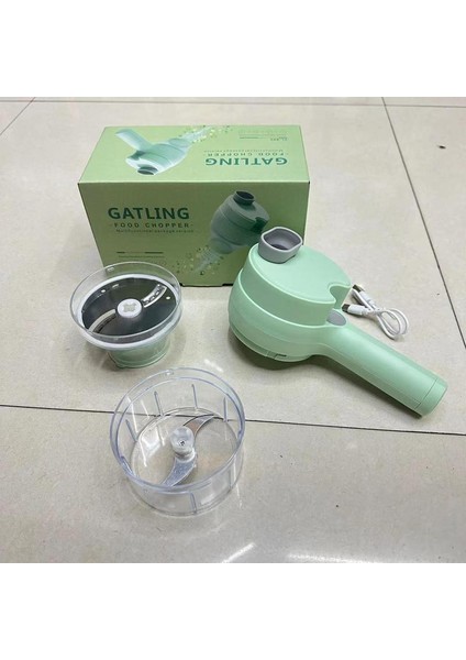 Sarımsak Kıyıcı Elektrikli Sebze Kesici Dilimleme Sarımsak Kıyıcı Mutfak Robotları USB Şarj Kablosu ile Kıyma Makinesi Zencefil Soğan Ezici (Yurt Dışından) indirimleri