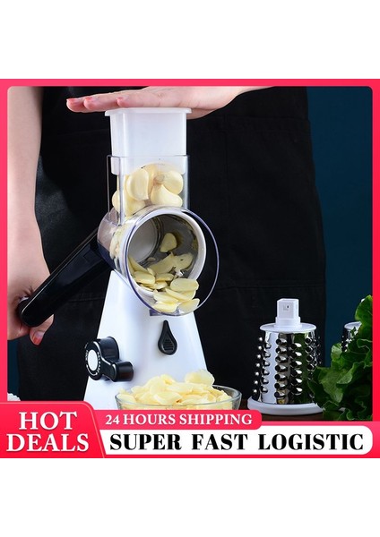 Yeşil 3 In 1 Çok Fonksiyonlu Davul Kesici Dilimleme Döner Rende Mutfak Robotu Havuç Peynir Sebze Parçalayıcı Chopper Mutfak Aracı (Yurt Dışından) indirimleri