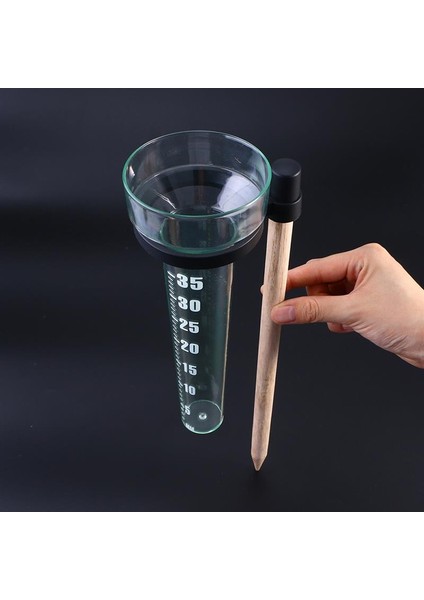 Şeffaf Yağmur Ölçer Bahçe Yağış Ölçer Plastik Ölçüm Yedek Tüp Bardak Yard Ölçüm Göstergeleri Hava Durumu Açık Çim Yükseltilmiş (Yurt Dışından) fırsatları