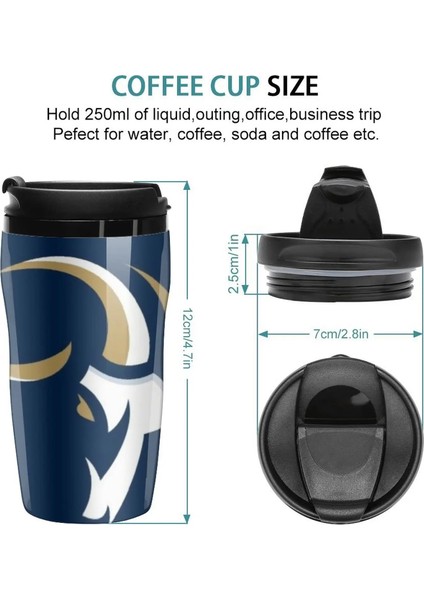 250ML Yeni La Rams - Vamos Seyahat Kahve Kupa Kahve Fincanı Kelebek Fincan (Yurt Dışından)