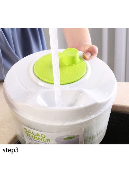 1 Adet Sebze Kurutucu Yıkama Sebzelik Süzgeç Sebze Salata Döndürücü Marul Yaprağı Yıkama Kurutma Yapraklı Mutfak Aletleri (Yurt Dışından) fırsatları