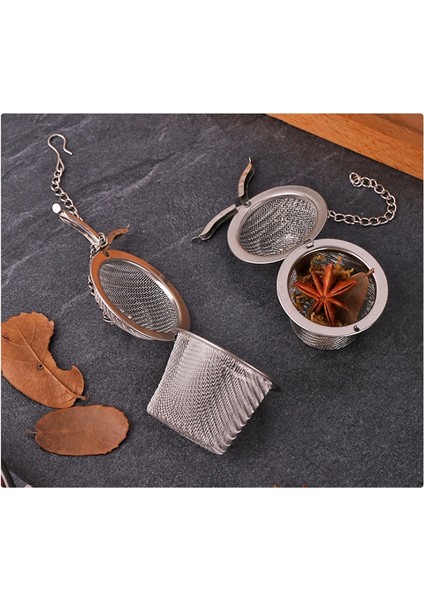 13.5 cm Baharat Baharat Topu Sepeti Çay Topu Paslanmaz Çelik Lezzet Torbası Tencere Tadı Halojen Kutu Çanta Çorba Tadı Kutusu Süzgeç Sepeti (Yurt Dışından) fırsatları