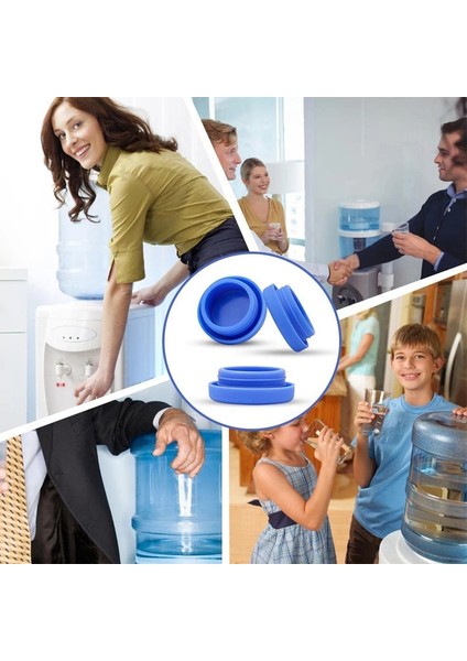 1 Adet Silikon Güvenlik Su Şişesi Fişi Yedek Kapaklı Su Şişeleri Yeniden Kullanılabilir Su Şişesi Kapağı 55MM 3/5 Galon Su Sürahileri (Yurt Dışından) fırsatları