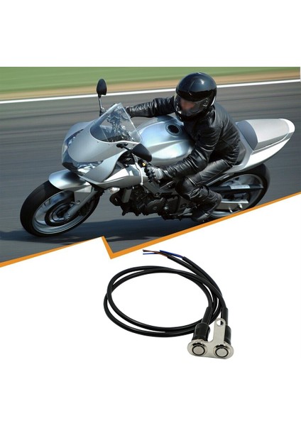 Universal Motosiklet Açma Kapama Düğmesi Çift Tuşlu Işıklı Gidon Bağlantılı Aç Kapa Tuşu indirimleri