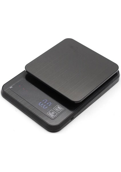 10KG 1g 5kg/0.1g Kahve Terazisi Zamanlayıcı ile Akıllı Damla Kahve Terazisi Hassas Cezve Ölçeği Ev Taşınabilir Dijital Mutfak Terazisi (Yurt Dışından)