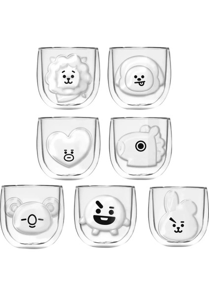 Bir 3D 2 Katmanlı Güzel Ayı Yenilikçi Bira Gözlük Cam Kupa Isıya Dayanıklı Çift Duvar Kahve Fincanı Süt Suyu Noel Kupa (Yurt Dışından) modelleri