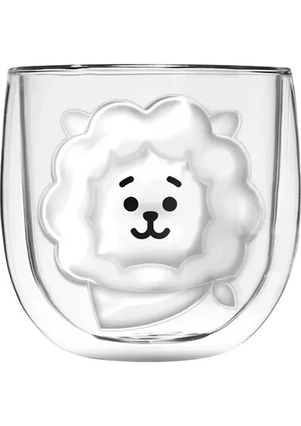 Bir 3D 2 Katmanlı Güzel Ayı Yenilikçi Bira Gözlük Cam Kupa Isıya Dayanıklı Çift Duvar Kahve Fincanı Süt Suyu Noel Kupa (Yurt Dışından) indirimleri