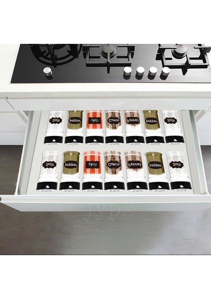 4 Adet Baharat Rafı 4/10/15/20 Adet Baharat Kavanozları Etiketli Plastik Şeffaf Baharat Şişesi Kapları Baharat Biber Tuz Cocina Mutfak Baharat Kavanoz (Yurt Dışından) modelleri