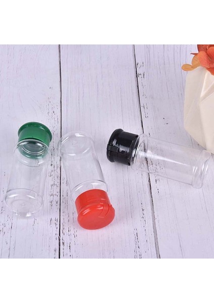 Kırmızı Sıcak Satış 5 Adet Plastik Baharat Tuz Biber Çalkalayıcılar Baharat Kavanoz Barbekü Çeşni Sirke Şişesi (Yurt Dışından) modelleri