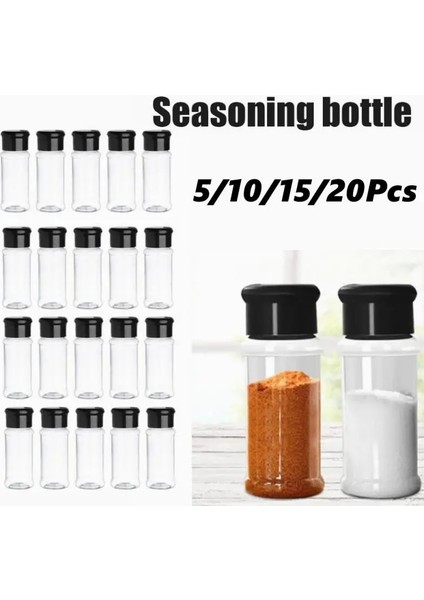 5 Adet 5/10/15/20 Adet Baharat Kavanozu Baharat Tuz Biber Çalkalayıcı Kırmızı Biber Baharat Kavanoz Plastik Şeffaf Baharat Çeşni Şişesi Mutfak (Yurt Dışından) fırsatları