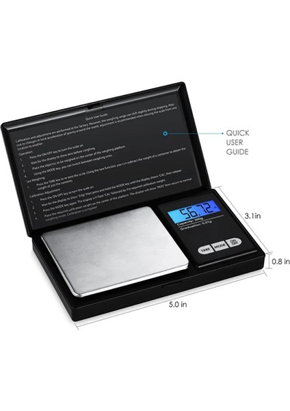 500G-0.01 200G 500G x 0.01G Yüksek Hassasiyetli Dijital Mutfak Terazisi Takı Denge Dijital Terazi Cep Terazileri Ağırlık Elektronik Terazi (Yurt Dışından) fiyatları