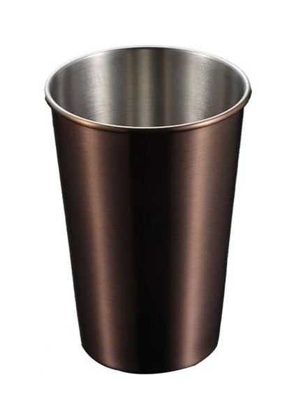 Gül Altın 500ML Bira Bardağı Paslanmaz Çelik 230/350/500ML Su Sürahisi Kolay Temizlenebilir Rahat Kavrama Içme Ev Aksesuarı (Yurt Dışından)