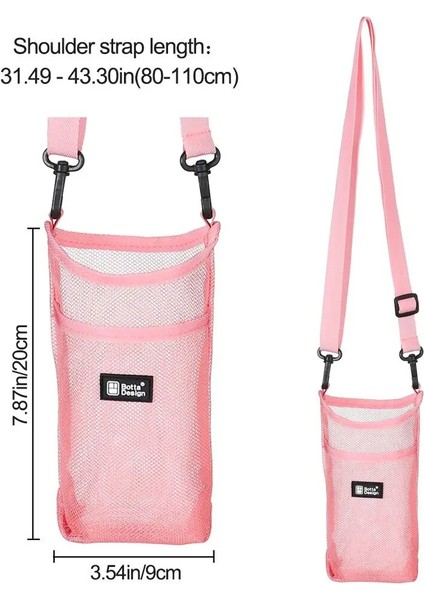 ER09-UZUNLUK 136CM 1 Adet Taşınabilir Spor Su Şişe Kapağı Örgü Kol Çantası Kılıf Kılıfı Şişeler Bardak Kılıfı Kamp Drinkware Aksesuarları (Yurt Dışından) indirimleri