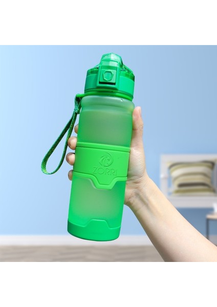 Yeşil 500ML Bpa Içermeyen Plastik Su Şişesi Spor Için 400/500/700/1000ML Taşınabilir Sızdırmaz Drinkware Açık Spor Salonu Şişesi Bisiklet Şişesi (Yurt Dışından)