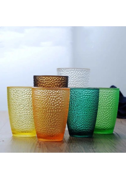 Erik 280ML Meyve Suyu Bardağı 200ML 360ML Renkli Akrilik Çevre Koruma Anti-Sıcak Anti-Sonbahar Bira Çay Bardağı Bar Restoran Ev Eşyaları (Yurt Dışından) indirimleri
