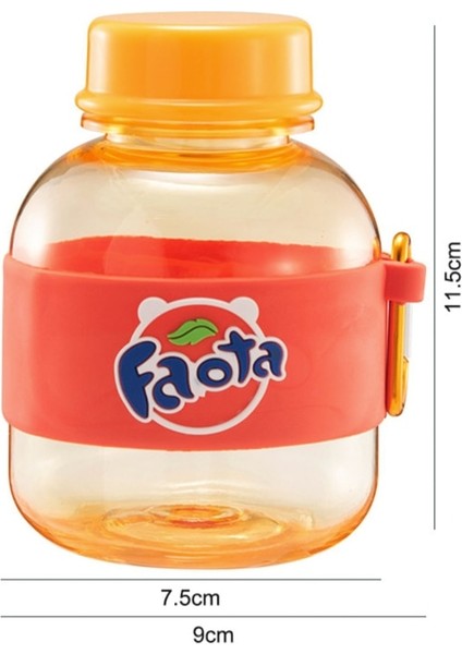 B Kırmızı 1 Adet 350 Mini Su Şişesi 350 ml Kızlar Için Sevimli Su Şişesi Ins Tarzı Açık Taşınabilir Plastik Su Şişeleri Arkadaşlar Için Yaratıcı Hediyeler (Yurt Dışından)